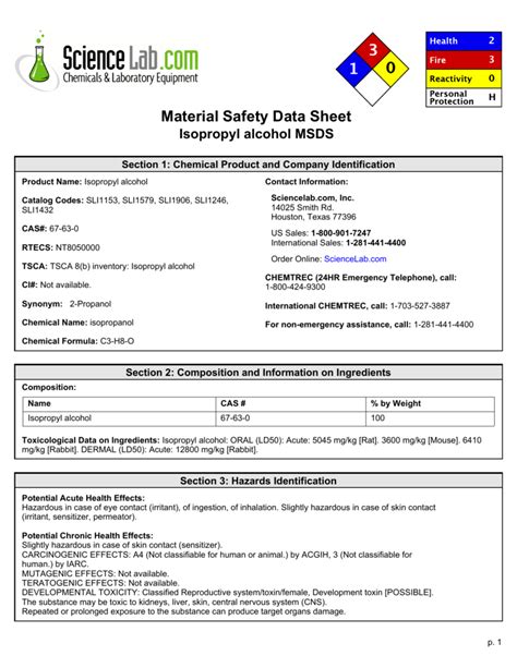 isopropyl alcohol ah|SAFETY DATA SHEET: ISOPROPYL ALCOHOL.
